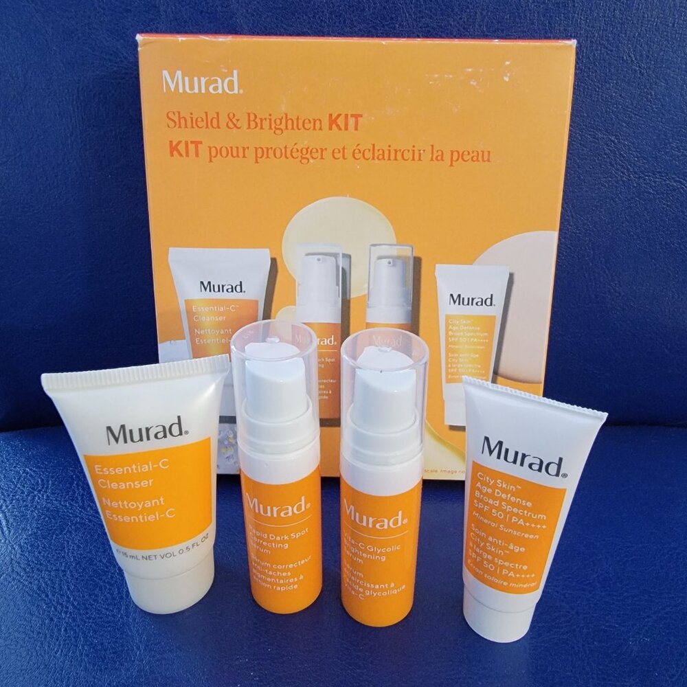 Murad- Shield & Brighten Kit 4pc